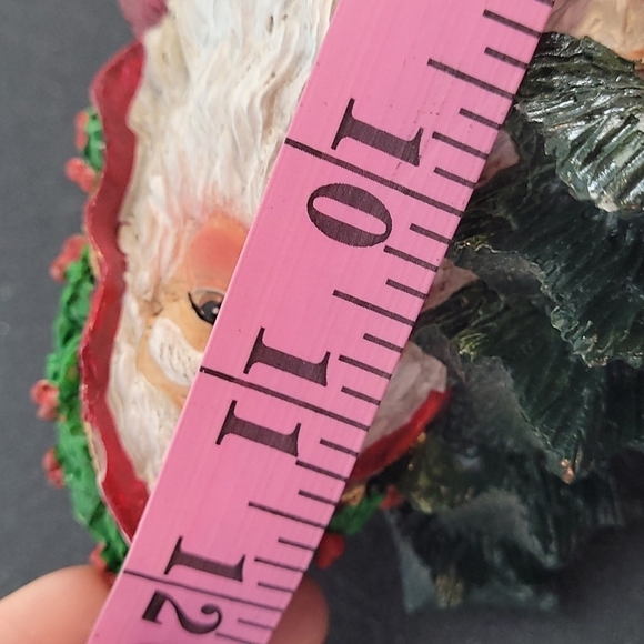 Musical Wind UP Santa Statue Figurine Home Decor Christmas - Picture 3 of 10